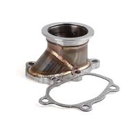 turbocharger For GT25 GT28 T25 T28 RS-BOV085 Turbocharger Turbo Down Pipe 5 Bolt To 2.5" 63mm V Band Flange Adapter