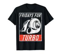Turbocharger Fridays for Turbo Mechanic Car Tuning Value Graphic T-Shirt