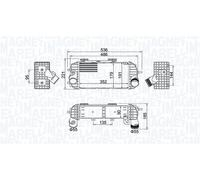 MAGNETI MARELLI 351319205760 Intercooler