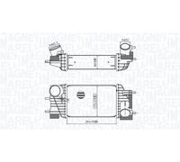 MAGNETI MARELLI 351319205820 Intercooler