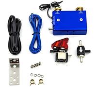 turbocharger Universal Adjustable Racing Dual Stage Electronic Turbo Turbocharger Boost Controller Kit/w Switch Car Accessories Turbo actuator(Blue)