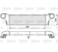 VALEO 818618 Intercooler, charger for BMW