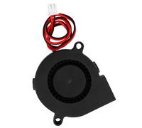 Turbofan Cooling Fan for 3D Printer, Blow Radial 3D Printer Cooling Fan, DC 12/24V 50 * 15mm Low Noise Cooler Kit, Support High Rotation Speed (12V)