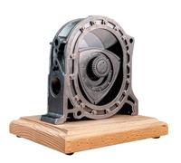 Turbofan Engine Model Kit, 1/24 Scale A38X 3D Printed Resin Turbofan Engine with Variable Speed for Physical Science Experiment Display