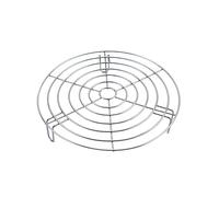 Turbokey Dia 10.8" Round Cooking Rack Stainless Steel Steamer Rack with 2.8" Height Legs Grilling Rack Canning Rack Cooling Rack for Baking Canning Cooking (Height 2.8",11"/28cm)