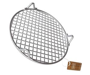 Turbokey Multi-Purpose Round Barbecue Cooling Rack with Legs for Steaming Dia 7.5" Heavy Duty 304 Stainless Steel for Grill/Instant Pot/Pressure Cooker/Oven (190mm/7.5")