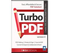 TurboPDF v4, English