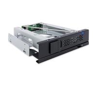 TurboSwap MB171SP-1B SATA / SAS Hot Swap Mobile Rack for 3.5 Inch Hard Drive Completely Metal Strapless Design Black