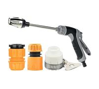 Turbowasher - Garden Hose Nozzle, Power High-Pressure Cleaner with Universal Connectors | Pressure Washer Nozzle Sprayer for Washing Car Lawn Plants Garden Pets Shower
