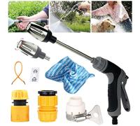 Turbowasher - Power High-Pressure Cleaner for Every Garden Hose, Turbowasher for Garden Hose, Pressure Washer for Garden Hose, Waterblitz Pressure Washer Accessories (1Set)