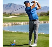 Turf Base for Hitting Mat - Holder with 5 Pre-Cut Tees - Golf Tee Base,for Golfer Simulator Driving Range Putting Green Training Game Hitting Mat