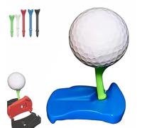 Turf Base V3 Turf Tee for Artificial Turf - Pre-Cut Tee Variety Packs Included, Golf Simulator Tees for Outdoor Indoor Winter Turf, Driving Range & Home Training (Blue)