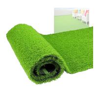 Turf Grass,Realistic 3cm Pile Height Artificial Grass Turf Mat - Pet-Friendly Synthetic Lawn Rug for Indoor & Outdoor Use Draina Holes 150x80cm (59.1x31.5in) - Ideal for Play Areas Patios an