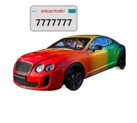 TURHAN 1:18 for Bentley Continental Colorful Limited Edition Alloy Car Model Personalized Decoration Ornament