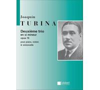 Turina, Joaquin( Violino - Trio Op.76 N.2 Parti/Partitura