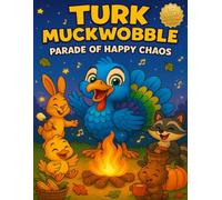 Turk MuckWobble Parade of Happy Chaos: Coloring Book for Adults and Teens Featuring Cute Barn Animal Characters in Cozy Hygge Moments for Relaxation ... The Happy Chaos Collection (in 3D))