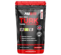 Turkesterone 14000mg 30 Capsules - 50:1 Extract | High Strength Vegan Supplement | Supports Strength, Muscle Performance & Recovery | Made in The UK by PROELITE