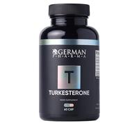 Turkesterone 250mg, Ajuga Turkestancia Extract for Muscle & Strength, 60 Vegetarian Capsules - Made in The UK