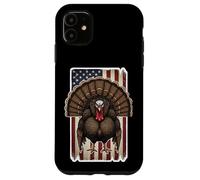 Turkey American Flag Grudge Distressed Vintage Hunter Hunt Case for iPhone 11