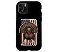 Turkey American Flag Grudge Distressed Vintage Hunter Hunt Case for iPhone 11 Pro