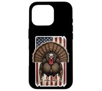 Turkey American Flag Grudge Distressed Vintage Hunter Hunt Case for iPhone 16 Pro