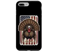 Turkey American Flag Grudge Distressed Vintage Hunter Hunt Case for iPhone 7 Plus/8 Plus