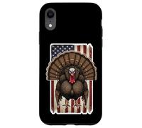 Turkey American Flag Grudge Distressed Vintage Hunter Hunt Case for iPhone XR
