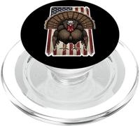 Turkey American Flag Grudge Distressed Vintage Hunter Hunt PopSockets PopGrip for MagSafe