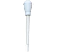 Turkey Baster for Cooking, 30ml 1 oz Turkey Oil Suction Tube with Scale, Clear Barbecue Turkey Baster Large Meat and Poultry Basters, Portable Safe Tools for Kitchen BBQ Daily Cooking, White