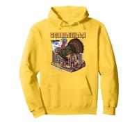 Turkey Day Thanksgiving Gobblezilla Funny Gobble Monster Pullover Hoodie
