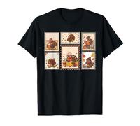 Turkey Day Thanksgiving Pumpkin Friends Giving Fall Autumn T-Shirt