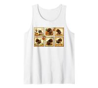 Turkey Day Thanksgiving Pumpkin Friends Giving Fall Autumn Tank Top