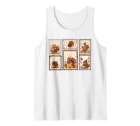 Turkey Day Thanksgiving Pumpkin Friends Giving Fall Autumn Tank Top