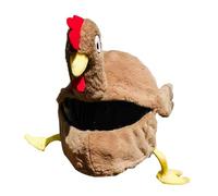 Turkey Driver Head Cover - Soft Plush Headcover, Driver Headcover Funny, Bright Cartoon Helmet Protector for Bikes Motorcycles Bicycles, Universal Fit Soft Cover That Adds Fun and Comfort