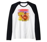 Turkey Eat Pizza Thanksgiving Funny Italian Pilgrim Dinner Raglan Baseball Tee