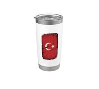 Turkey Flag Turkish Roots Stainless Steel Insulated Tumbler