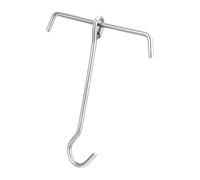 Turkey Fryer Hook,Stainless Lifting Rack for Poultry Meat - Turkey Fryer Accessories - For Thanksgiving Deep-Fried Poultry Cone Frying Cooking Outdoors