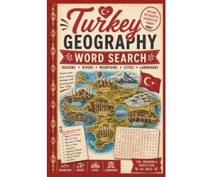 Turkey Geography Word Search: Word Search with easy to Read Large Print About Turkey Geography I 6x9 inches, 110 pages I 50+ wordsearch puzzles, Gift for holiday, vacation, travel, relax, learn