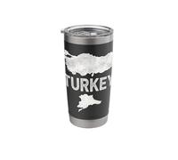 Turkey Gift for Turkey Türkiye Turkish Flag Souvenir Takim Stainless Steel Insulated Tumbler
