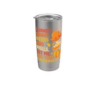 Turkey Gravy Beans and Rolls Let Me See that Casserole Fall Stainless Steel Insulated Tumbler