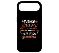Turkey Gravy Beans Rolls Let Me See Casserole Thanksgiving Case for iPhone Air