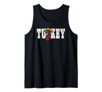 Turkey Happy Thanksgiving Funny Vibes Good time at Holidays Tank Top