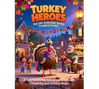 Turkey Heroes: The Day Kindness Saved Thanksgiving A Heartwarming Adventure of Courage, Creativity, and Holiday Magic: A Cozy Thanksgiving Tale About ... 6 (Thanksgiving day coloring book for kids)