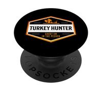 TURKEY HUNTER - Shoot'em In The Pecker - Fun Hunting PopSockets Adhesive PopGrip