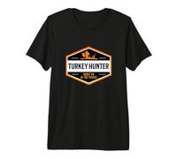 Turkey Hunter - Shoot'em in The Pecker - Fun Hunting Premium T-Shirt