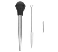 Turkey Injector Seasoning Pump Needle and Silicone Tube | Thickened Sharp Tip, Heat-resistant Handling, Portable Design, Quick Marinating, Easy Cleaning for Duck Meat and Steak Shops
