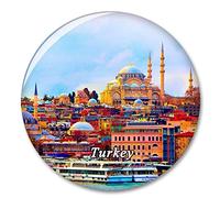 Turkey Istanbul Fridge Magnet Decorative Magnet Tourist City Travel Souvenir Collection Gift Strong Refrigerator Sticker