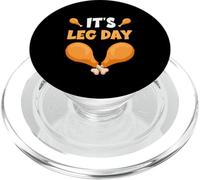 Turkey It's Leg Day Shirt Workout Funny Thanksgiving Turkey PopSockets PopGrip for MagSafe