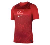 Nike Men's Turkey Dri-Fit Short Sleeve Stadium Home Fan-Jersey, White/Sport Red, L