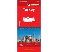 Turkey - Michelin National Map 758 (Michelin Maps National, 758)